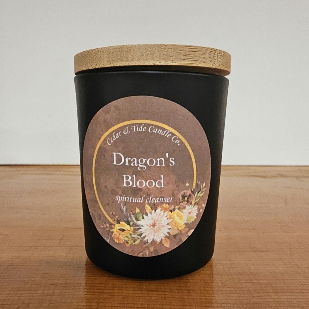 Hand Poured Soy Dragon's Blood Candle
